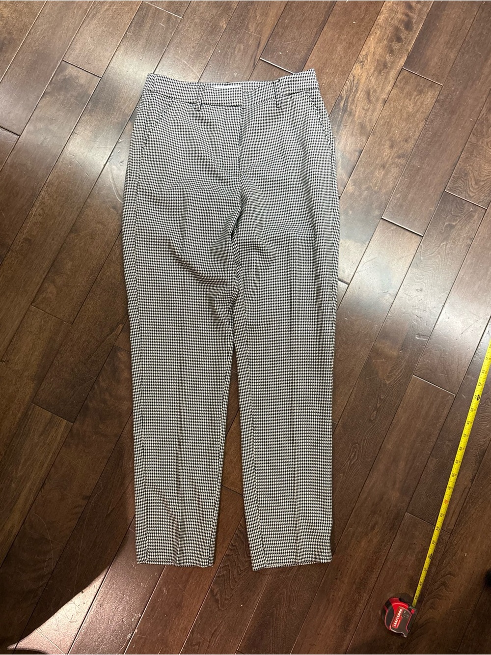 NWT Mango Houndstooth Trousers | Size 4 (EUR 36)